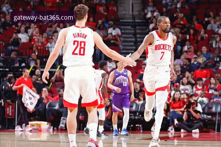 火箭大胜尼克斯三连胜深度评测：杜兰特27分主导，谢泼德替补爆发成关键